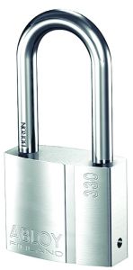 ABLOY CLASSIC 48MM BRASS BODY PADLOCK 50MM BORON STEEL 8MM DIAMETER SHACKLE KD Chrome Plate