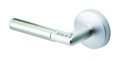 CODE HANDLE SATIN STAINLESS/SATIN PEARL RH Satin Stainless