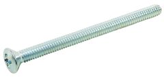 SCREW RAISED HEAD COUNTERSUNK 57MMX8G/32 STEEL PK=100 TP No Finish