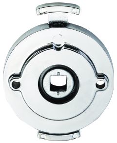 SYMPHONY ROUND ROSE PRIVACY ADAPTOR Satin Chrome