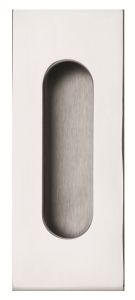 FP1 FLUSH PULL POLISHED STAINLESS 120X50MM Polished Stainless Steel