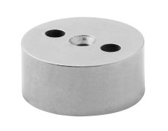 A292 HALF MOON DOOR STOP PACKER TP Satin Chrome