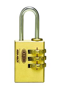 150 SERIES PADLOCK 30MM 3 DIGIT COMBINATION NDP No Finish