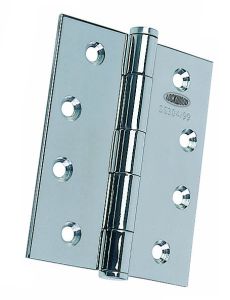 HINGES 100X75X2.5 FIXED PIN SSS PK=30 Satin Stainless Steel