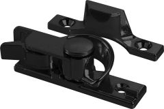 SASH LOCK KEYED A&L KEEPER TP Black