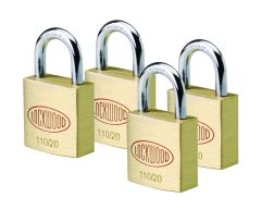 110 SERIES PADLOCK 20MM WITH 11MM SHACKLE NDP No Finish