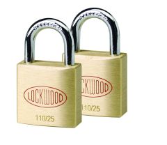 110 SERIES PADLOCK 25MM WITH 15MM SHACKLE NDP No Finish