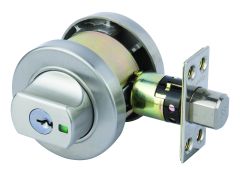 PARADIGM DEADBOLT ROUND ROSE UNIVERSAL PACK Satin Stainless Steel