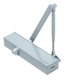 SIZE 2-6 POWER ADJUSTABLE DOOR CLOSER WITH BC, DA & PA BRACKET Silver