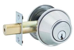 SYMMETRY DEADBOLT DOUBLE CYLINDER TP Polished Stainless Steel