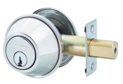 SYMMETRY DEADBOLT DOUBLE CYLINDER TP Satin Stainless Steel
