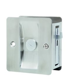 SYMMETRY SLIDING DOOR PASSAGE SET DP Chrome Plate