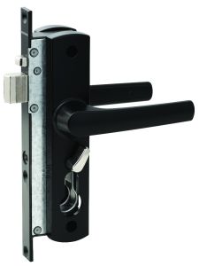 TASMAN MK2 HINGED SECURITY DOOR LOCK NO CYLINDER TP White
