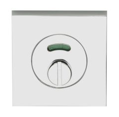 VELOCITY 55MM SQUARE EMERGENCY INDICATING TURN SNIB SC Satin Chrome