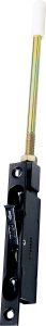NARROW FLUSHBOLT 20MM TP Black