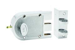 YDK DEADLOCK SINGLE CYLINDER DP Chrome Plate