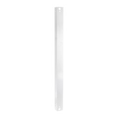 CENTRE ANGLE MOUNTING PLATE FOR DOUBLE DOORS Silver