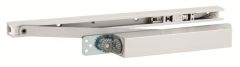 CONCEALED ELECTROMECHANICAL HOLD OPEN SINGLE DOORCLOSER Silver