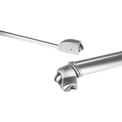 2 POINT EXIT DEVICE VL 900MM SIL Silver
