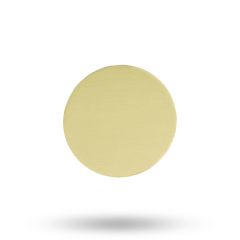 FINISH SAMPLE PLATE Satin Brass