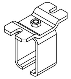 307 BRACKET SOFFIT FIX INLINE No Finish