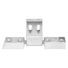V&H STYLE BLOCK HINGE(SUPPLIED WITH KNOCK INS&BOLTS)PAIR LH No Finish