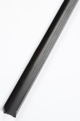 94 POLYPROPYLENE CHANNEL BLACK 4M No Finish