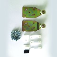 DOUBLE TOP ONE DOOR FITTINGS KIT No Finish