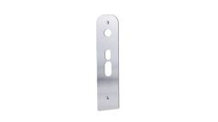 INTEGRAL ESCUTCHEON SCAR PLATE (PAIR) Satin Stainless
