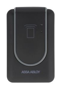 INTEGRAL WALL MOUNTED RFID DOOR ACCESS CONTROLLER Satin Stainless Steel