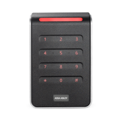 SIGNO READER, 40K STD, INC GDF & WIEGAND Black