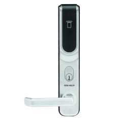 ASSA ABLOY INTEGRAL ESCUTCHEON WITH KEY OVERIDE (35MM - 55MM DOOR) Satin Stainless Steel