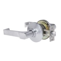 KEY IN LEVER AS1428.1 PASSAGE SET ADJUSTABLE 60/70MM TP Satin Chrome