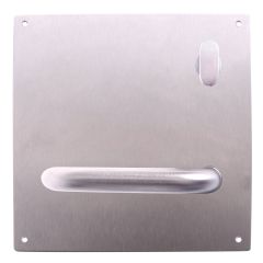 201 INTERIOR PLATE WITH TURN & 96 LEVER RH Natural