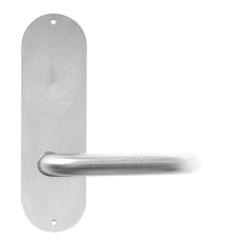 213 INTERIOR PLATE & 98 LEVER Satin Stainless