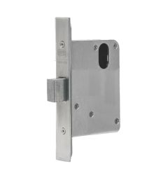 35791 SECURE AREA MORTICE DEADBOLT PRIMARY LOCK 60mm BACKSET Satin Chrome