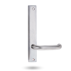 4905 SQUARE END PLATE WITH 70 LEVER Chrome Plate