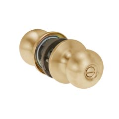 SYMMETRY PRIVACY SET MANOR TP Polished Brass