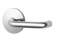 1360 SERIES 70 LEVER ON ROUND ROSE FULL SET Architectural Bronze