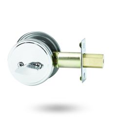 SYMMETRY DEADBOLT SINGLE CYLINDER DP Satin Stainless Steel
