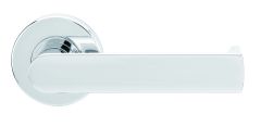 VELOCITY 55MM ROUND PASSAGE SET & L8 LEVER CP TP Chrome Plate