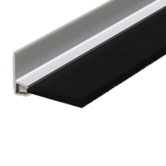 BRUSH SEAL 90DEG 25H 2100 SIL Silver