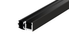 PERIMETER SEAL BULB LONG DBL DR SET BLK Black