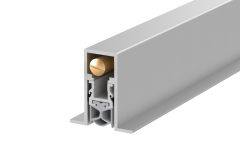 DROP SEAL HD FLANGED MORTICE 0920 SIL Silver