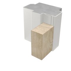 DOOR PERIMETER UPGRADE LNG SGL DR SET WHITE White