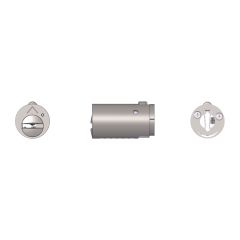 LOCKWOOD MTL800 LOCK IT WELL ROUND CYLINDER MK Satin Chrome