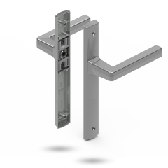 PALLADIUM PASSAGE SET & 29 LEVER Satin Chrome Pearl