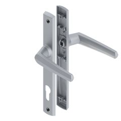 PALLADIUM FRENCH DOOR SET 85MM PITCH & 27 LEVER Polyester Powdercoat