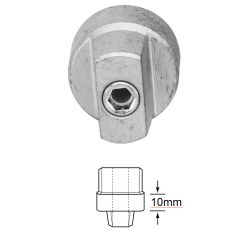 8800 SERIES EXTENDED PIVOT INSERT X 10MM No Finish