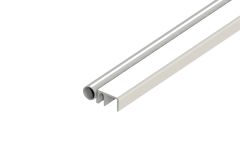 20X7MM RIGID/FLEXIBLE PVC PERIMETER SEAL WHITE (5.2M) White